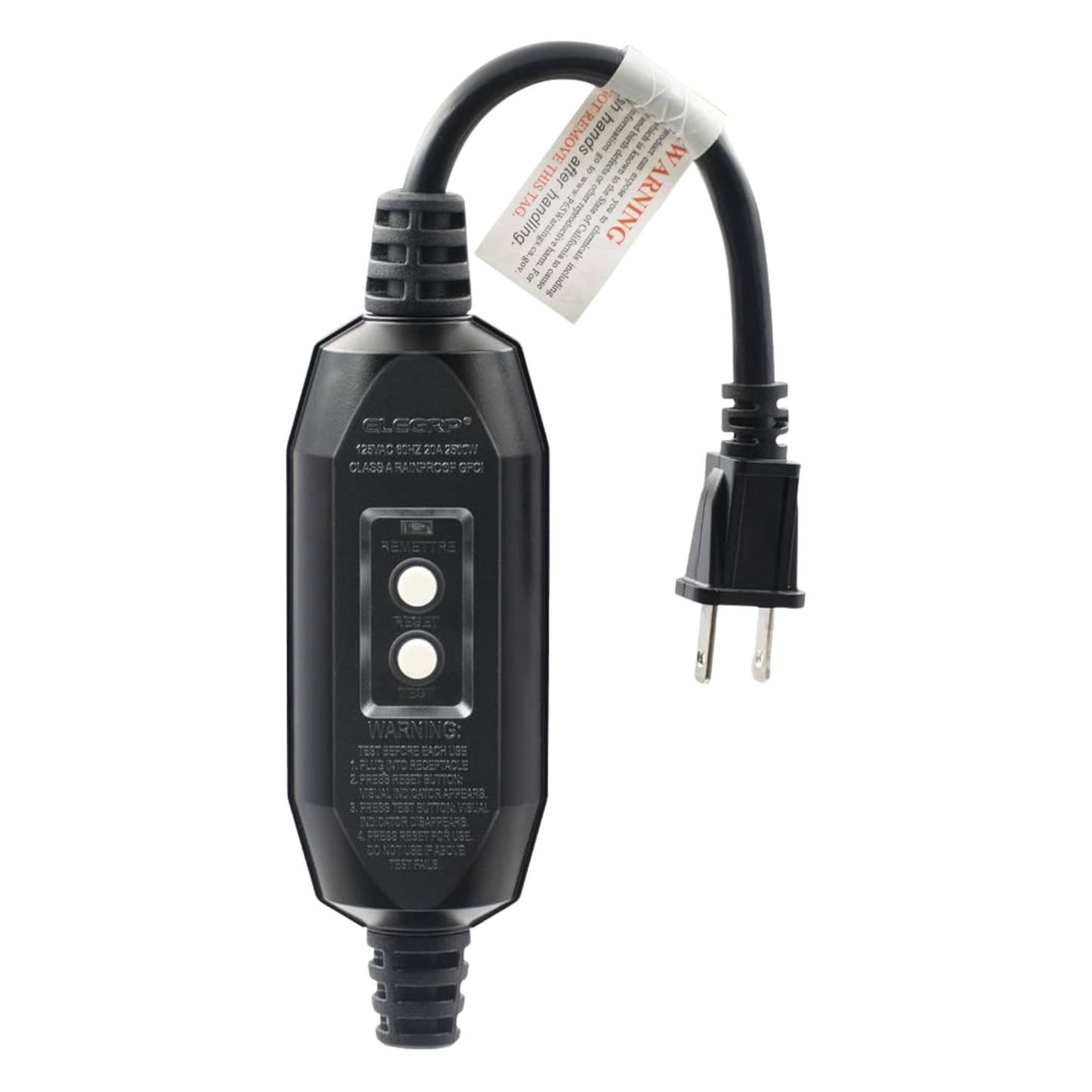 ELEGRP - PATENTED REPLACEMENT GFCI RECEPTACLE, 15 AMP