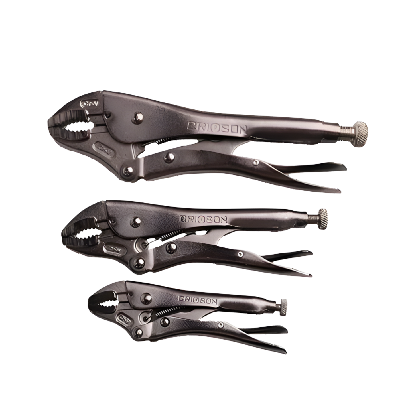 JUEGO DE ALICATES DE PRESIÓN CRIMSON FORCE DE 3 PIEZAS