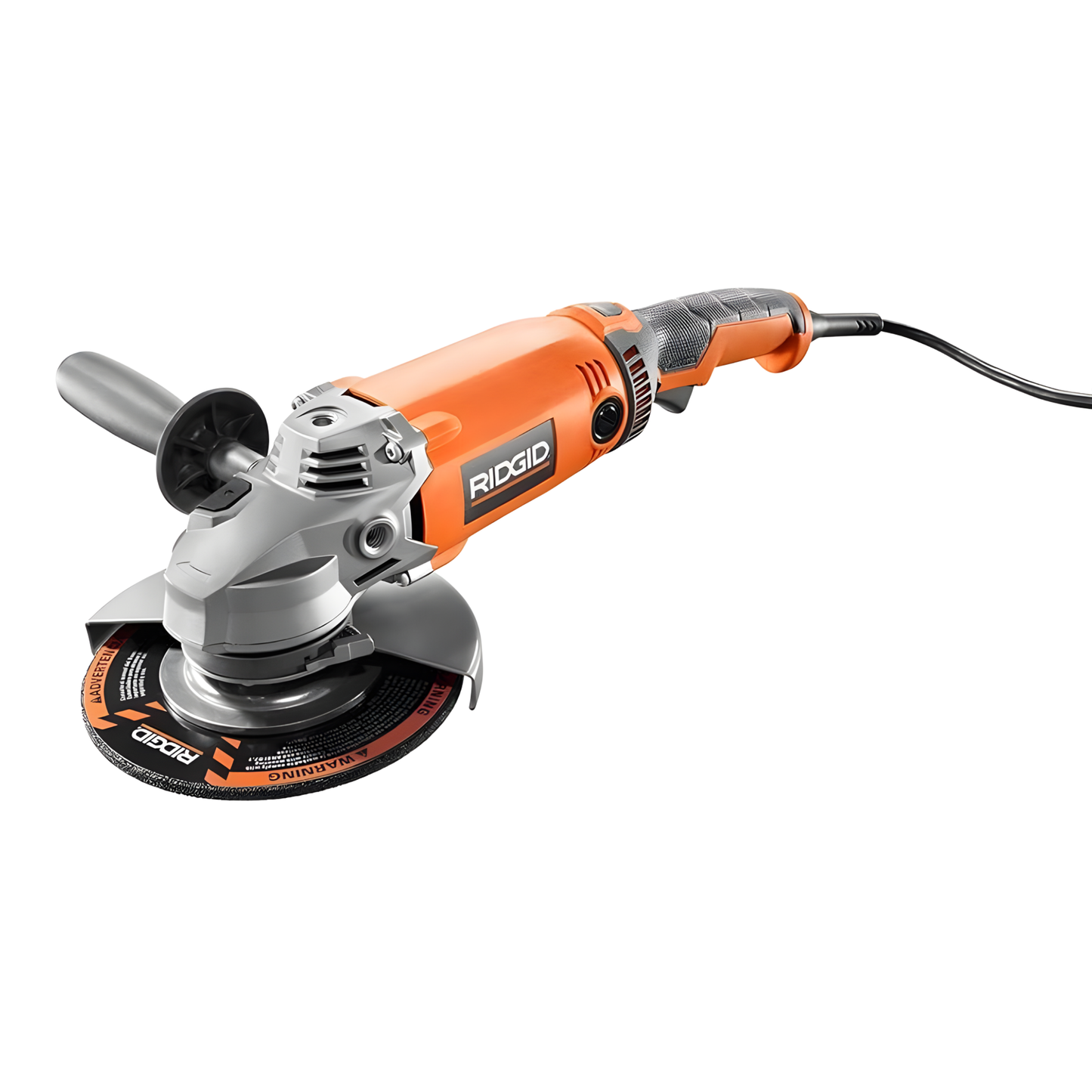 RIDGID 7-Inch Angle Grinder with Rotating Handle and 15 Amp Cord