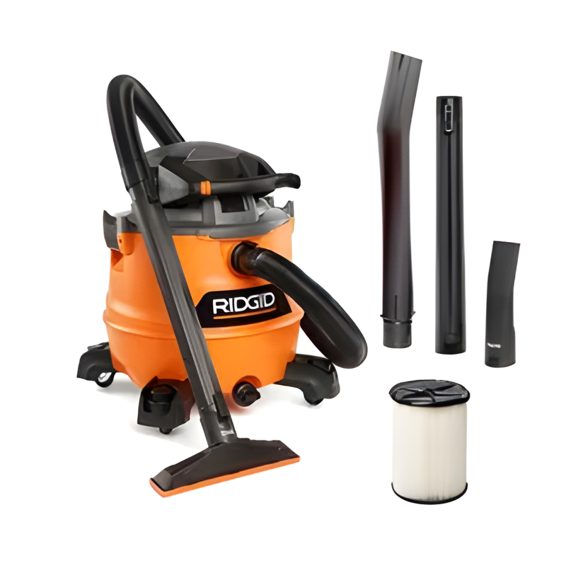 ASPIRADORA RIDGI DE 16 GAL CON SOPLADOR DESMONTABLE