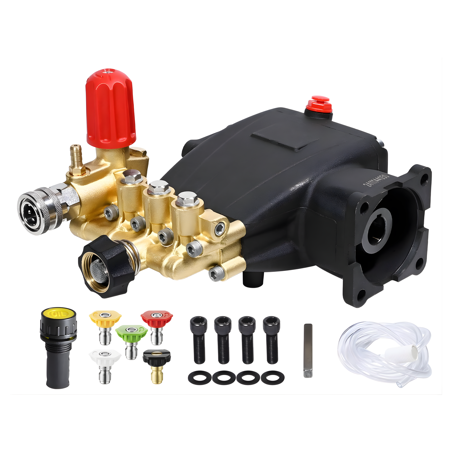 YAMATIC, 3/4 INCH TRIPLEX HORIZONTAL PUMP, 3300 PSI