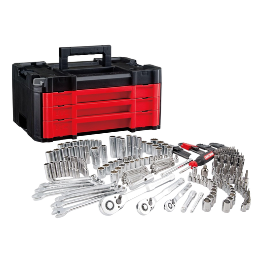 CRAFTSMAN JUEGO DE HERRAMIENTAS MECÁNICAS DE 262 PIEZAS CON CAJA VERSASTACK DE 3 CAJONES