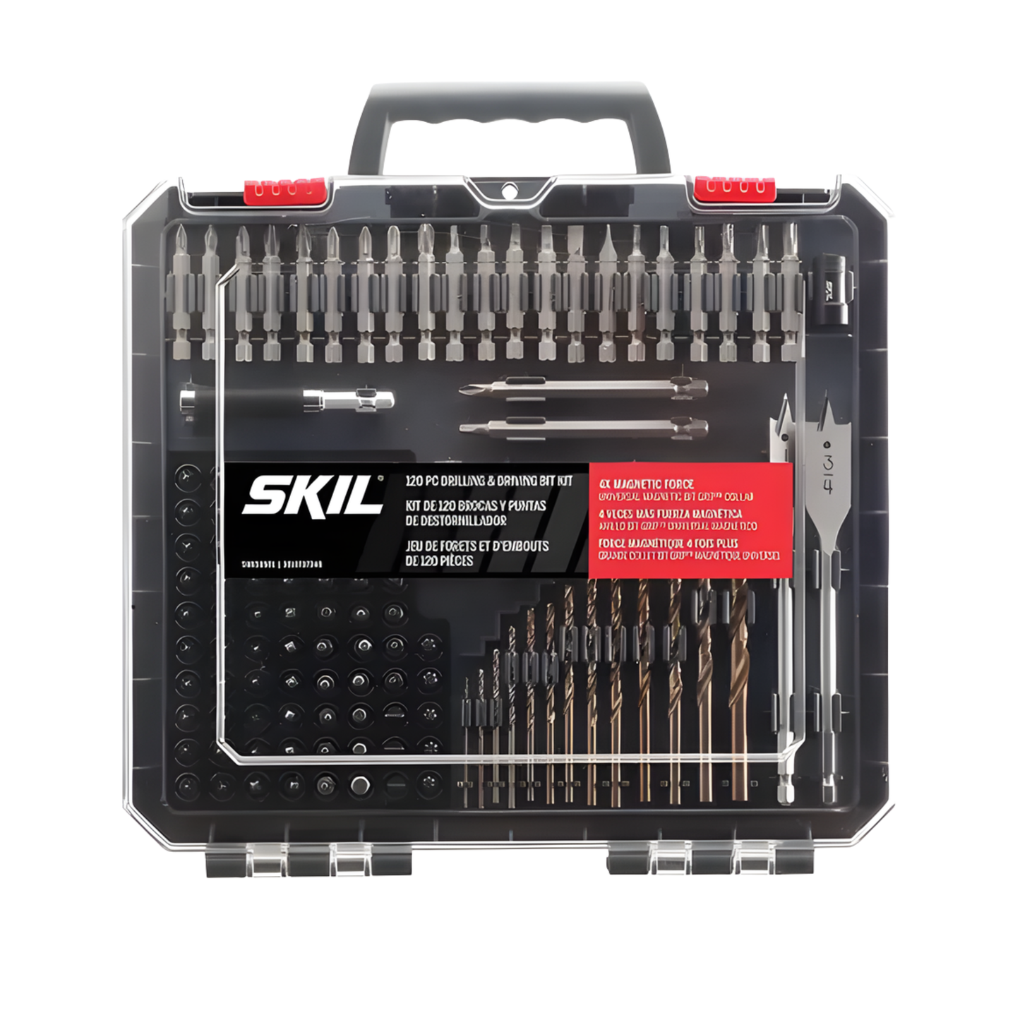 SKIL 120-Piece Drill Bit and Driver Bit Set