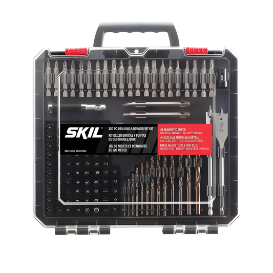 SKIL 120-Piece Drill Bit and Driver Bit Set