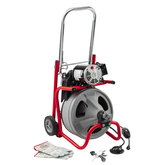 RIDGID 52363 MODEL K-400 DRAIN CLEANING DRUM MACHINE KIT