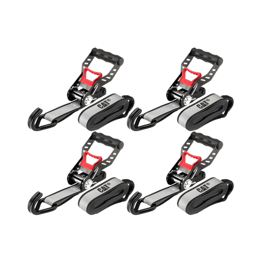 JUEGO DE AMARRES CON TRINQUETE CAT, 4 PIEZAS