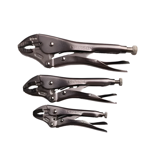 JUEGO DE ALICATES DE PRESIÓN CRIMSON FORCE DE 3 PIEZAS