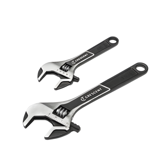 JUEGO DE LLAVES AJUSTABLES CRESCENT 6 Y 10 PULGADAS