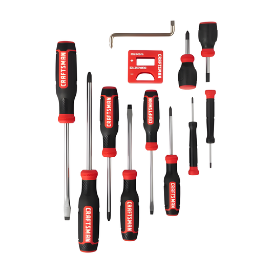 CRAFTSMAN SCREWDRIVER SET, 12 PIECES