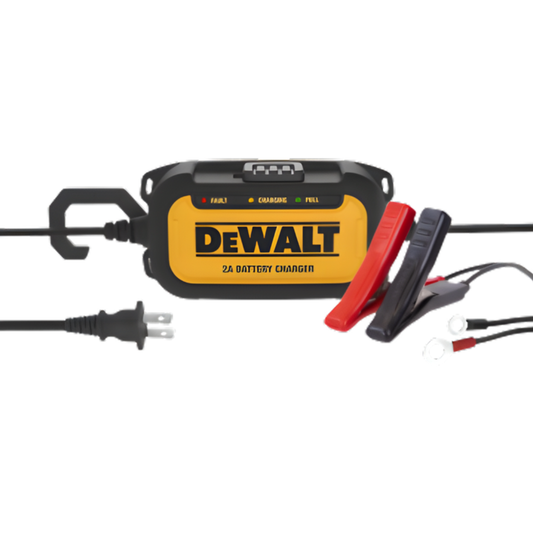 DEWALT 2 AMP PROFESSIONAL AUTOMOTIVE BATTERY CHARGER AND MAINTAINER DXAEC2