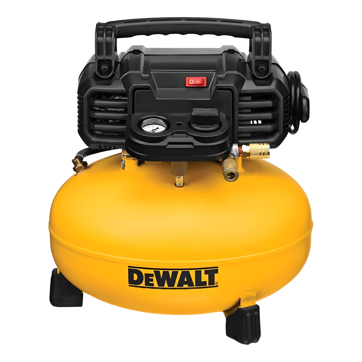 DEWALT ELECTRIC AIR COMPRESSOR, 6 GALLON, 1.5 HP, 2.6 CFM