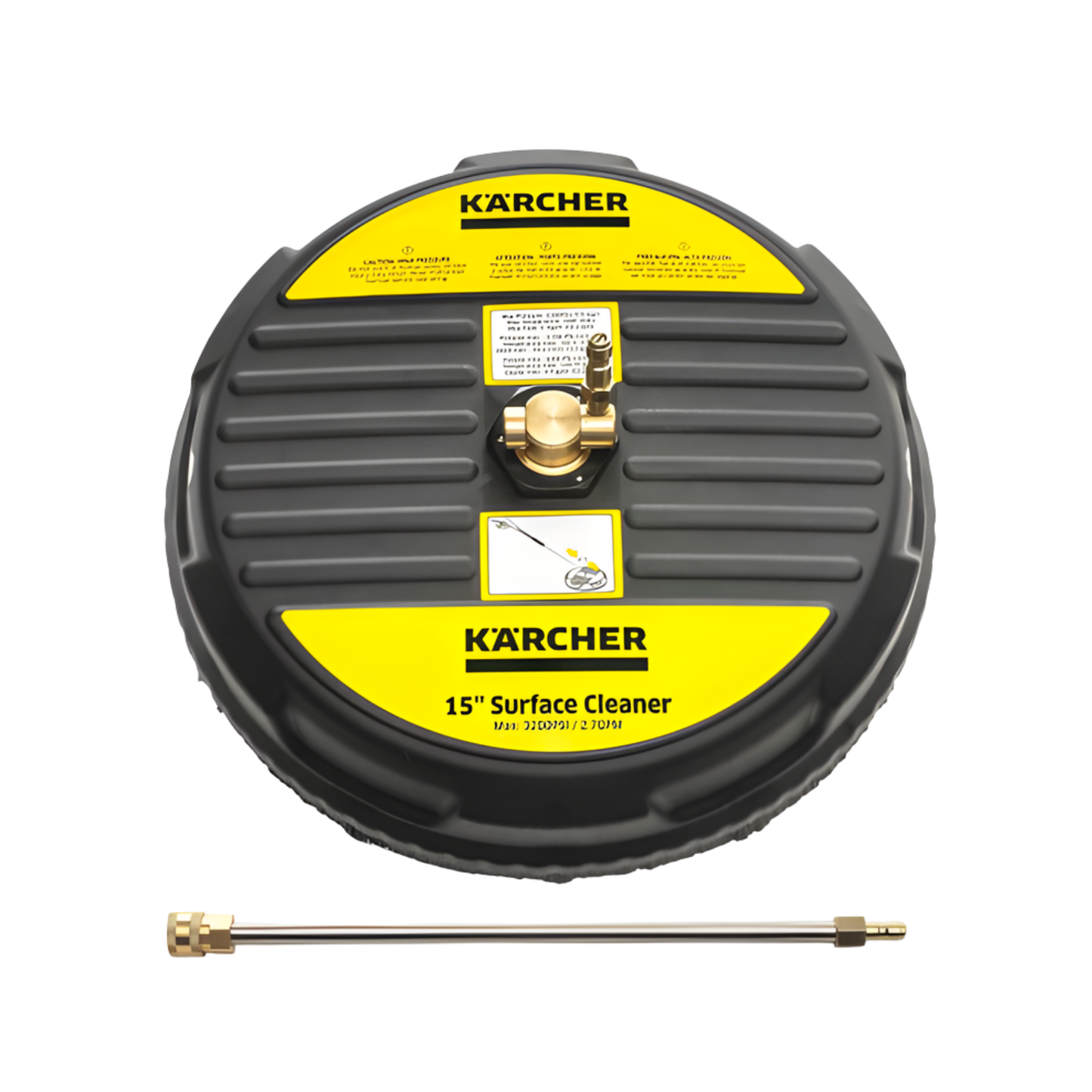 KARCHER, PRESSURE WASHER SURFACE CLEANER, 15 INCH, 3200 PSI