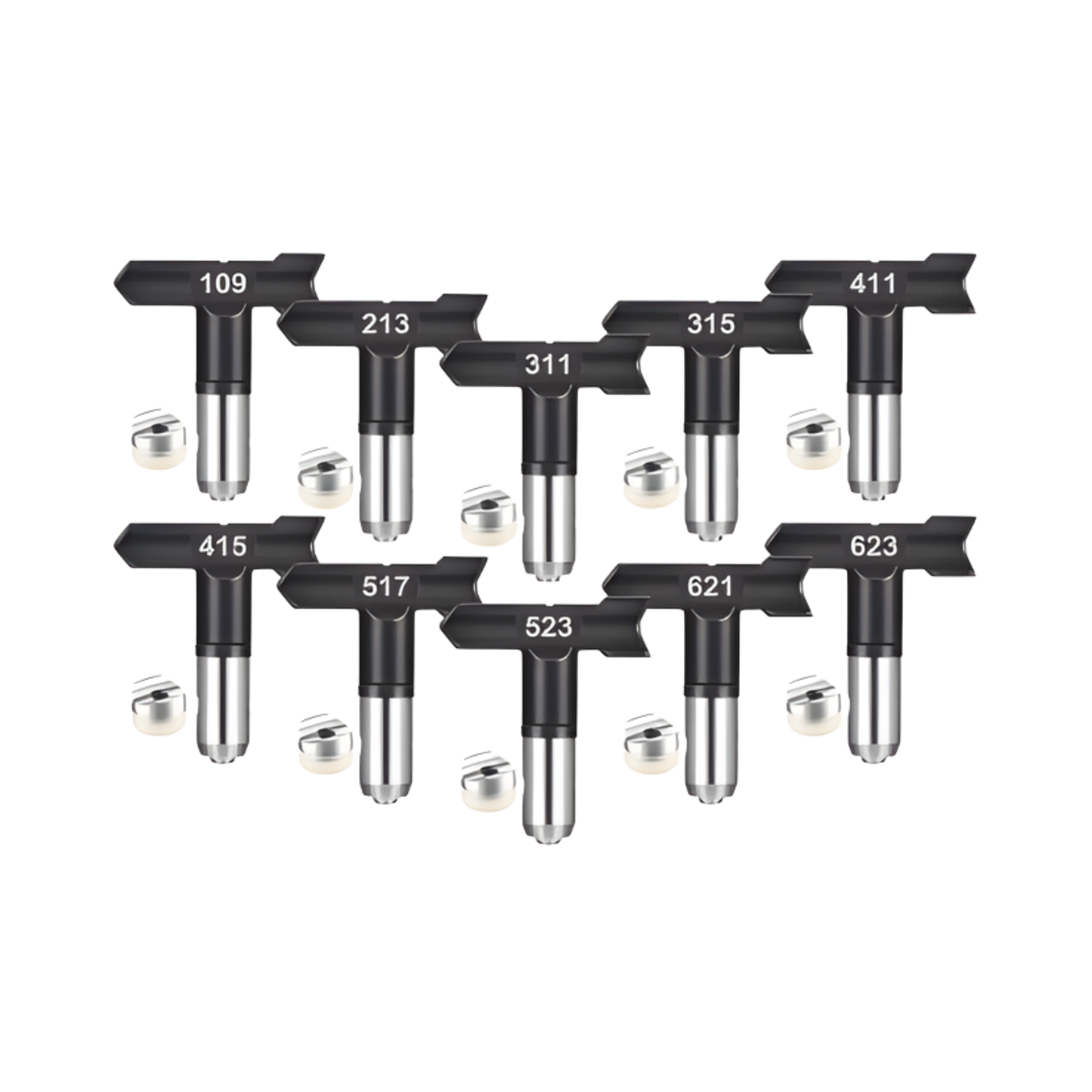 AIRLESS PAINT SPRAYER TIPS