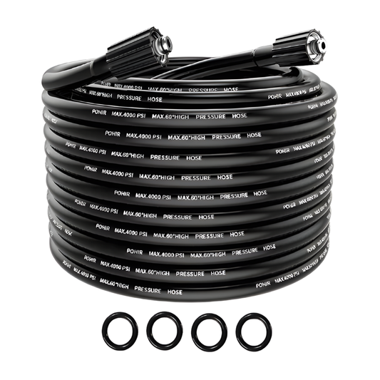 25 FEET X 1/4 INCH POHIR HOSE, 4000 PSI