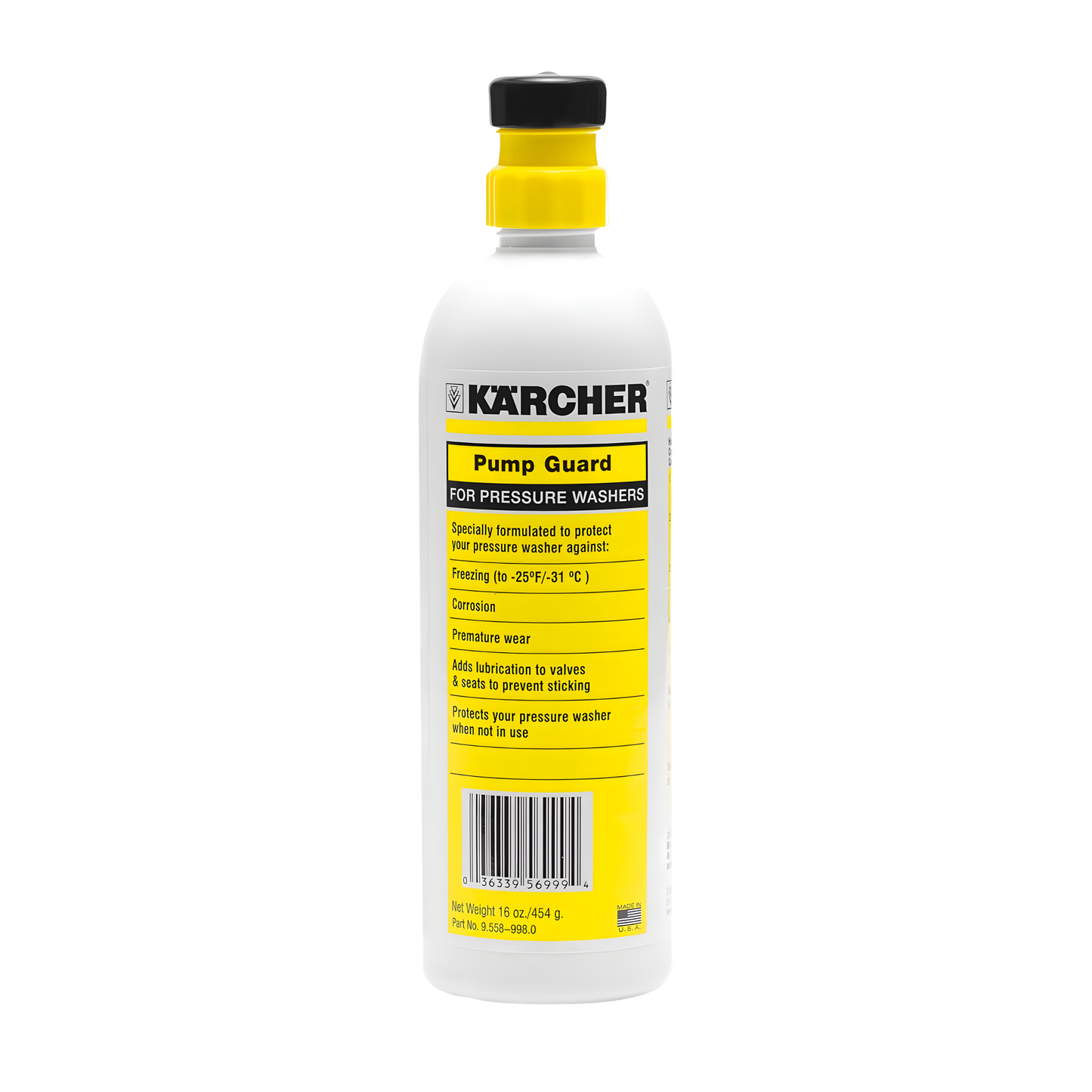 KARCHER, PUMP PROTECTOR AND ANTIFREEZE FOR ELECTRIC AND GASOLINE PRESSURE WASHERS