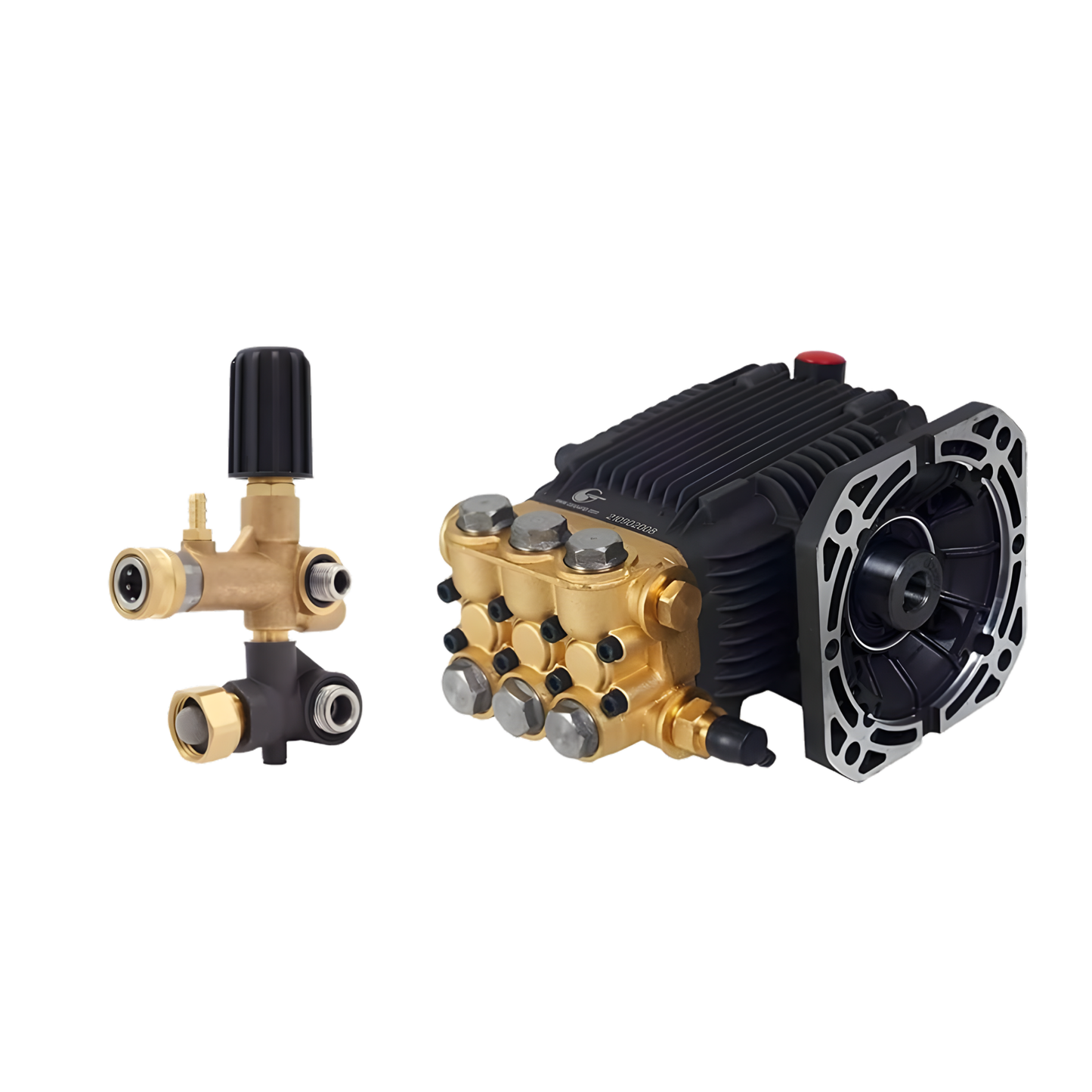 CANPUMP CF 2530 EH, 5/8 INCH HORIZONTAL PUMP WITH EXTERNAL UNLOADER, 2500 PSI